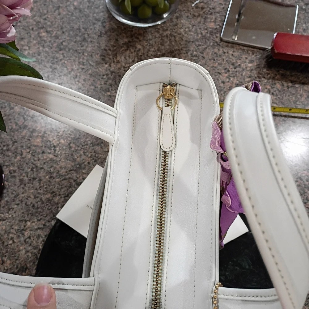 Coach Bleecker Satchel Leather  Bag